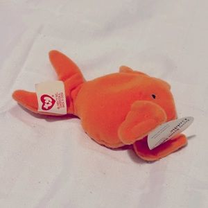 RARE! Goldfish beanie baby. Vintage.
